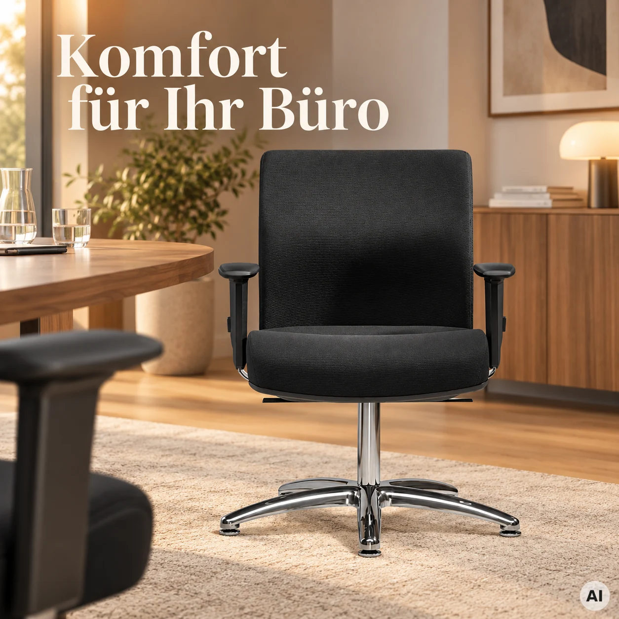 MyChair ME - Konferenzstuhl auch als Schwerlast-Besucherstuhl