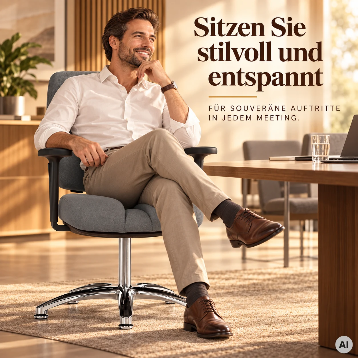 Mister ShapeUp ME - Konferenzstuhl für Männer